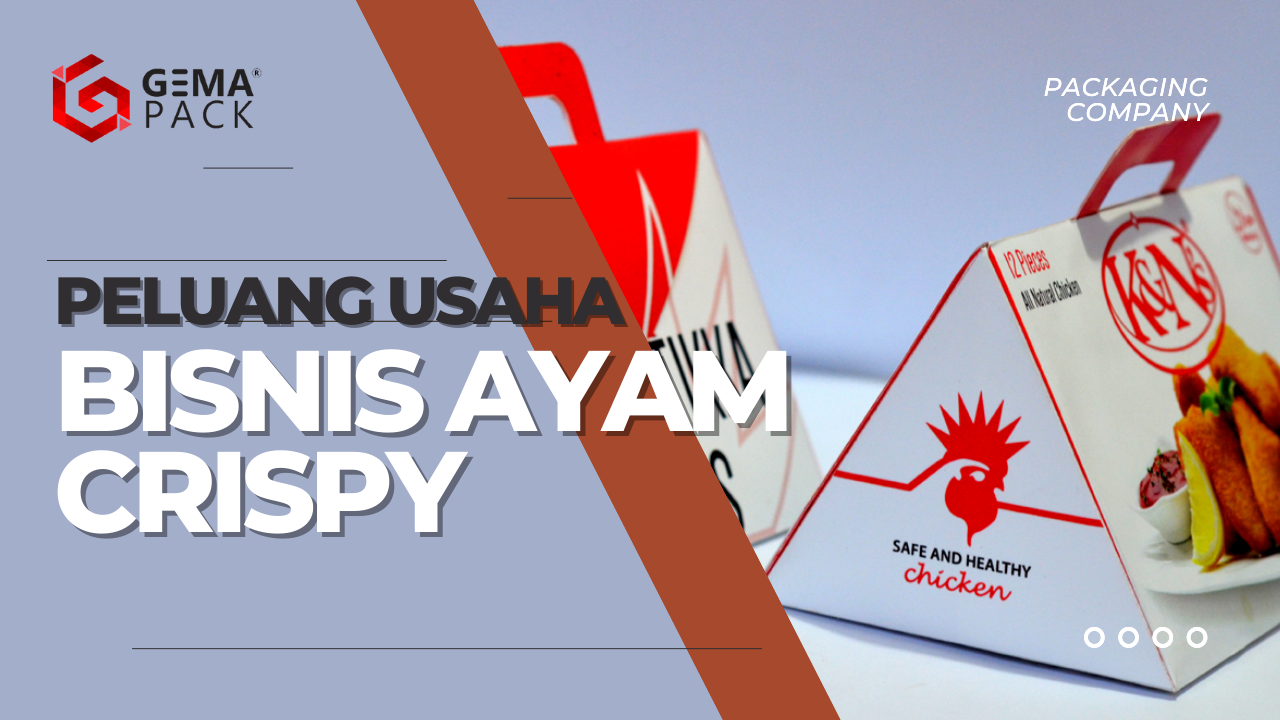 ide bungkus fried chicken ayam crispy gemapack