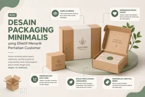 Desain Packaging Minimalis yang Efektif Menarik Perhatian Customer