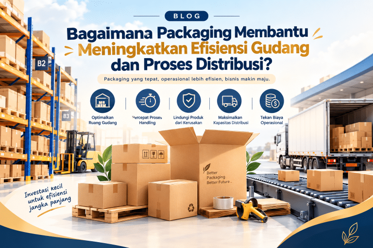 Read more about the article Bagaimana Packaging Membantu Meningkatkan Efisiensi Gudang dan Proses Distribusi?