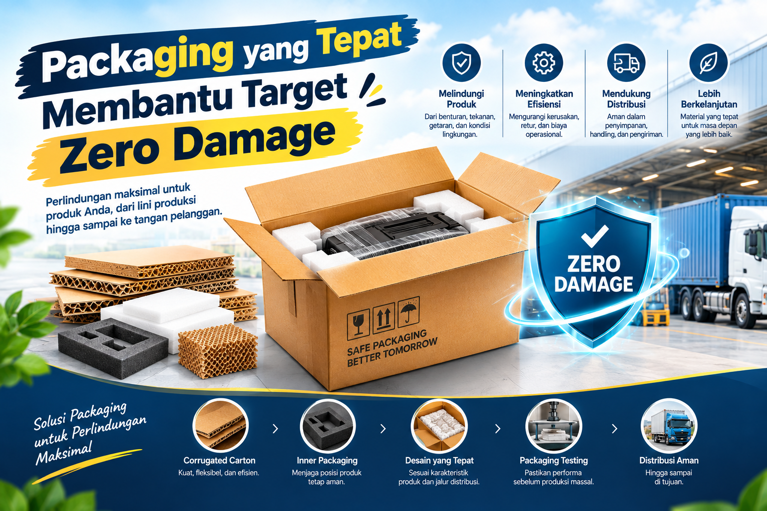 You are currently viewing Packaging yang Tepat Membantu Target Zero Damage