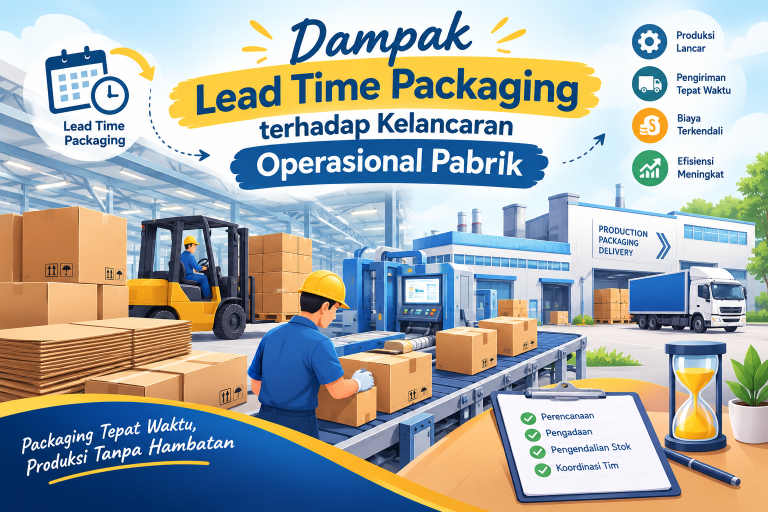 Read more about the article Dampak Lead Time Packaging terhadap Kelancaran Operasional Pabrik